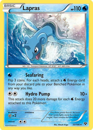 Lapras - XY Base Set - Holofoil - Lightly Played (LP)
