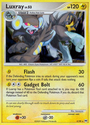 Luxray - Arceus - Holofoil - Lightly Played (LP)