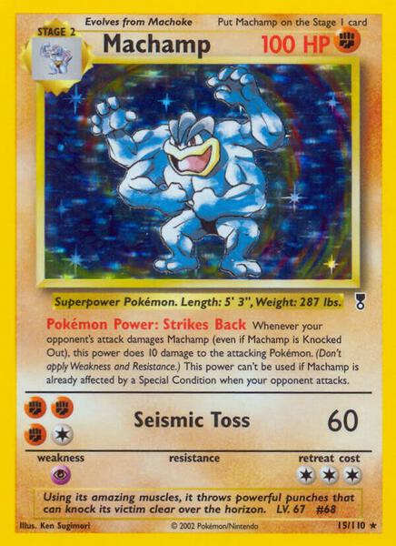 Machamp - Legendary Collection - Holofoil - Moderately Played (MP)