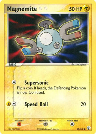 Magnemite - EX FireRed and LeafGreen - Reverse Holofoil - Lightly Played (LP)