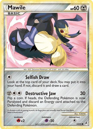 Mawile - Call of Legends - Reverse Holofoil - Near Mint (NM)