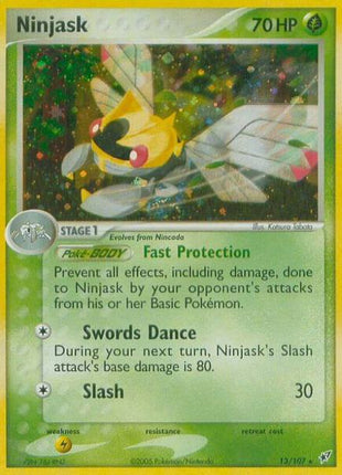 Ninjask - Deoxys - Holofoil - Lightly Played (LP)