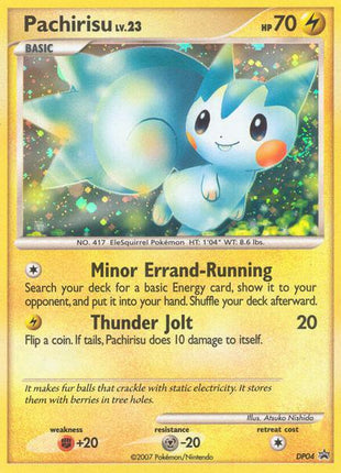 Pachirisu - DP04 - Diamond and Pearl Promos - Holofoil - Lightly Played (LP)