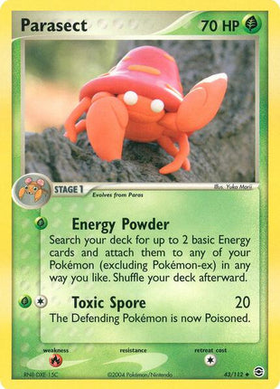 Parasect - EX FireRed and LeafGreen - Near Mint (NM)