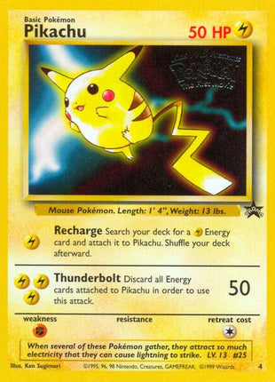 Pikachu (Movie Promo) - WoTC Promo - Heavily Played (HP)