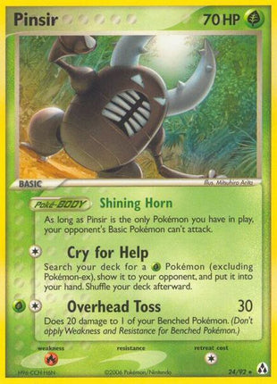 Pinsir - EX Legend Maker - Reverse Holofoil - Lightly Played (LP)
