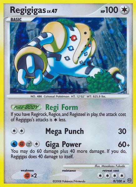 Regigigas - Stormfront - Holofoil - Near Mint (NM)
