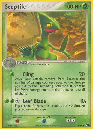 Sceptile - POP Series 1 - Holofoil - Moderately Played (MP)