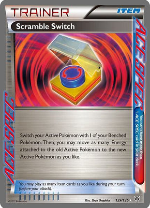 Scramble Switch - Plasma Storm - Holofoil - Heavily Played (HP)