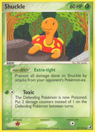 Shuckle - EX Unseen Forces - Moderately Played (MP)