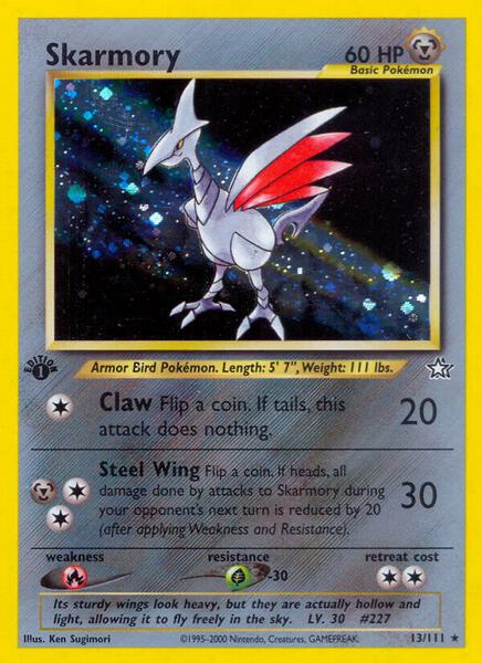 Skarmory - Neo Genesis - Unlimited Holofoil - Near Mint (NM)