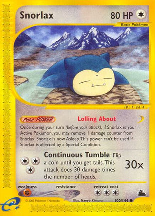 Snorlax - Skyridge - Near Mint (NM)