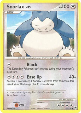 Snorlax - Diamond and Pearl - Lightly Played (LP)