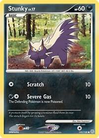 Stunky - Diamond and Pearl - Reverse Holofoil - Near Mint (NM)