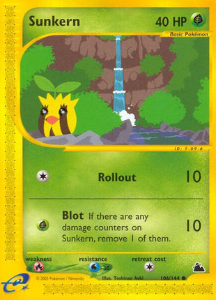 Sunkern - Skyridge - Near Mint (NM)