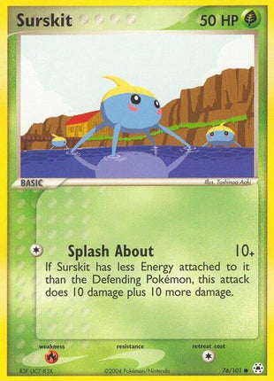 Surskit - EX Hidden Legends - Reverse Holofoil - Moderately Played (MP)