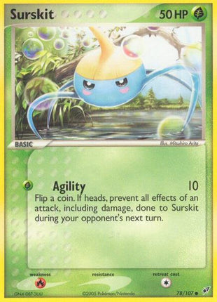 Surskit - EX Deoxys - Reverse Holofoil - Lightly Played (LP)