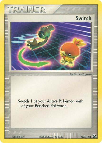 Switch - FireRed and LeafGreen - Reverse Holofoil - Lightly Played (LP)