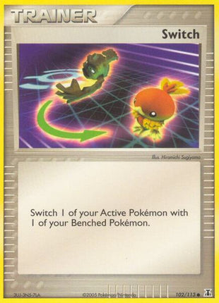 Switch - EX Delta Species - Reverse Holofoil - Lightly Played (LP)