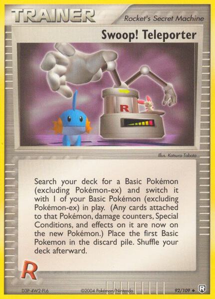 Swoop! Teleporter - EX Team Rocket Returns - Near Mint (NM)