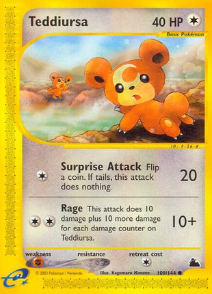 Teddiursa - Skyridge - Near Mint (NM)