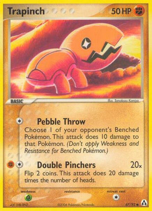 Trapinch - EX Legend Maker - Reverse Holofoil - Near Mint (NM)