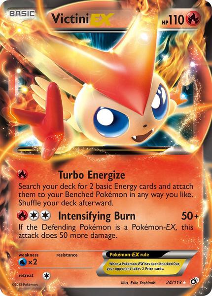 Victini EX - Legendary Treasures - Holofoil - Near Mint (NM)