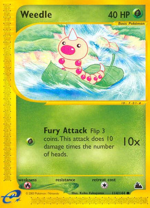 Weedle (114) - Skyridge - Lightly Played (LP)