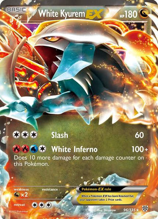 White Kyurem EX - Plasma Storm - Holofoil - Near Mint (NM)