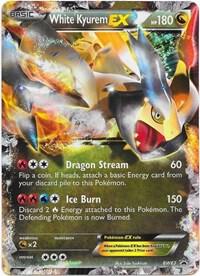 White Kyurem EX - BW63 - Black and White Promos - Holofoil - Moderately Played (MP)