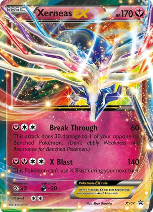 Xerneas EX - XY07 - XY Promos - Holofoil - Lightly Played (LP)