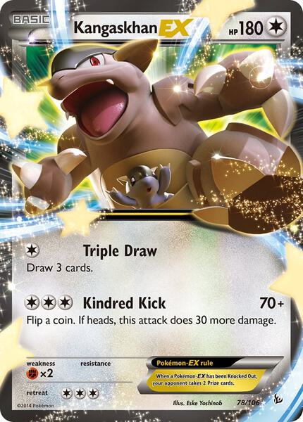 Kangaskhan EX - XY Flashfire - Holofoil - Near Mint (NM)