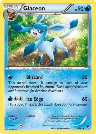 Glaceon - XY Furious Fists - Near Mint (NM)