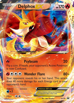 Delphox EX - XY19 - XY Promos - Holofoil - Lightly Played (LP)