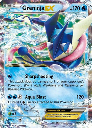 Greninja EX - XY20 - XY Promos - Holofoil - Damaged