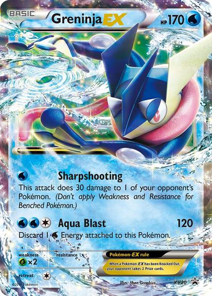 Greninja EX - XY20 - XY Promos - Holofoil - Near Mint (NM)