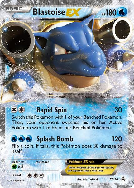 Blastoise EX - XY30 - XY Promos - Holofoil - Lightly Played (LP)