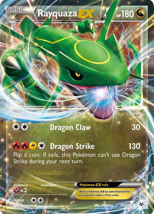 Rayquaza EX (60) - XY Roaring Skies - Holofoil - Near Mint (NM)