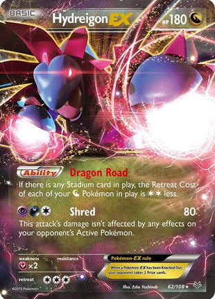 Hydreigon EX - XY Roaring Skies - Holofoil - Near Mint (NM)