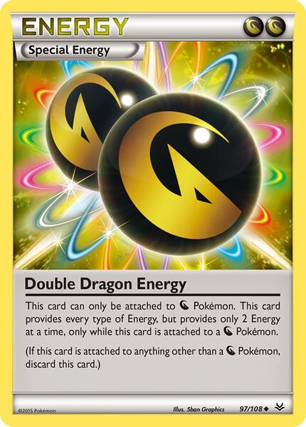 Double Dragon Energy - XY Roaring Skies - Lightly Played (LP)