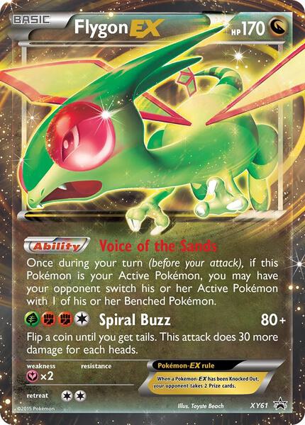 Flygon EX - XY Promos - Holofoil - Near Mint (NM)