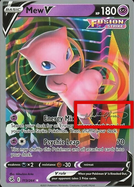 Mew V - 2022 (Andre Chiasson) - World Championship Decks - Near Mint (NM)