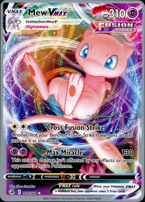Mew VMAX - 2022 (Andre Chiasson) - World Championship Decks - Near Mint (NM)